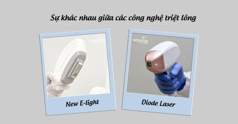 Sự khác nhau giữa Diode Laser và Elight