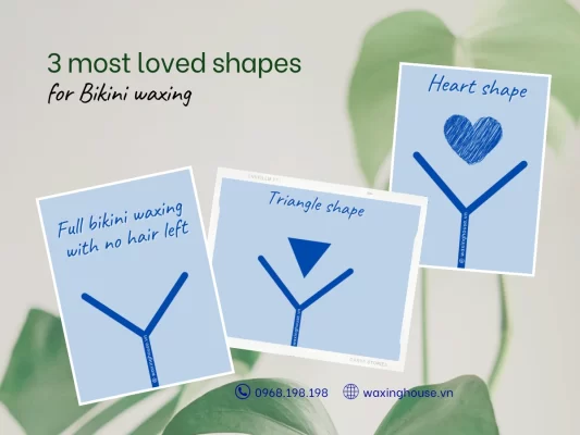 3 most loved shapes for bikini waxing