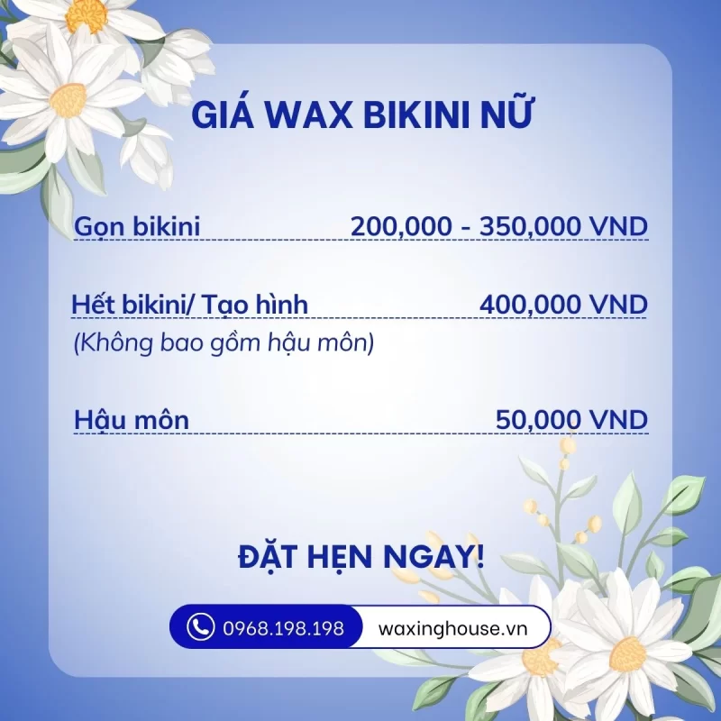 Giá wax bikini