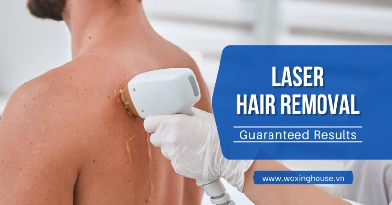 Male laser hair removal at Waxing House