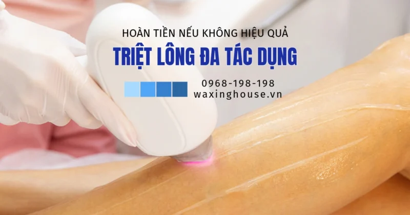 Triệt lông đa tác dụng tại Waxing House