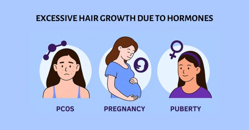 Excessive Hair Growth Due to Hormonal Changes: Waxing or Laser Hair Removal?